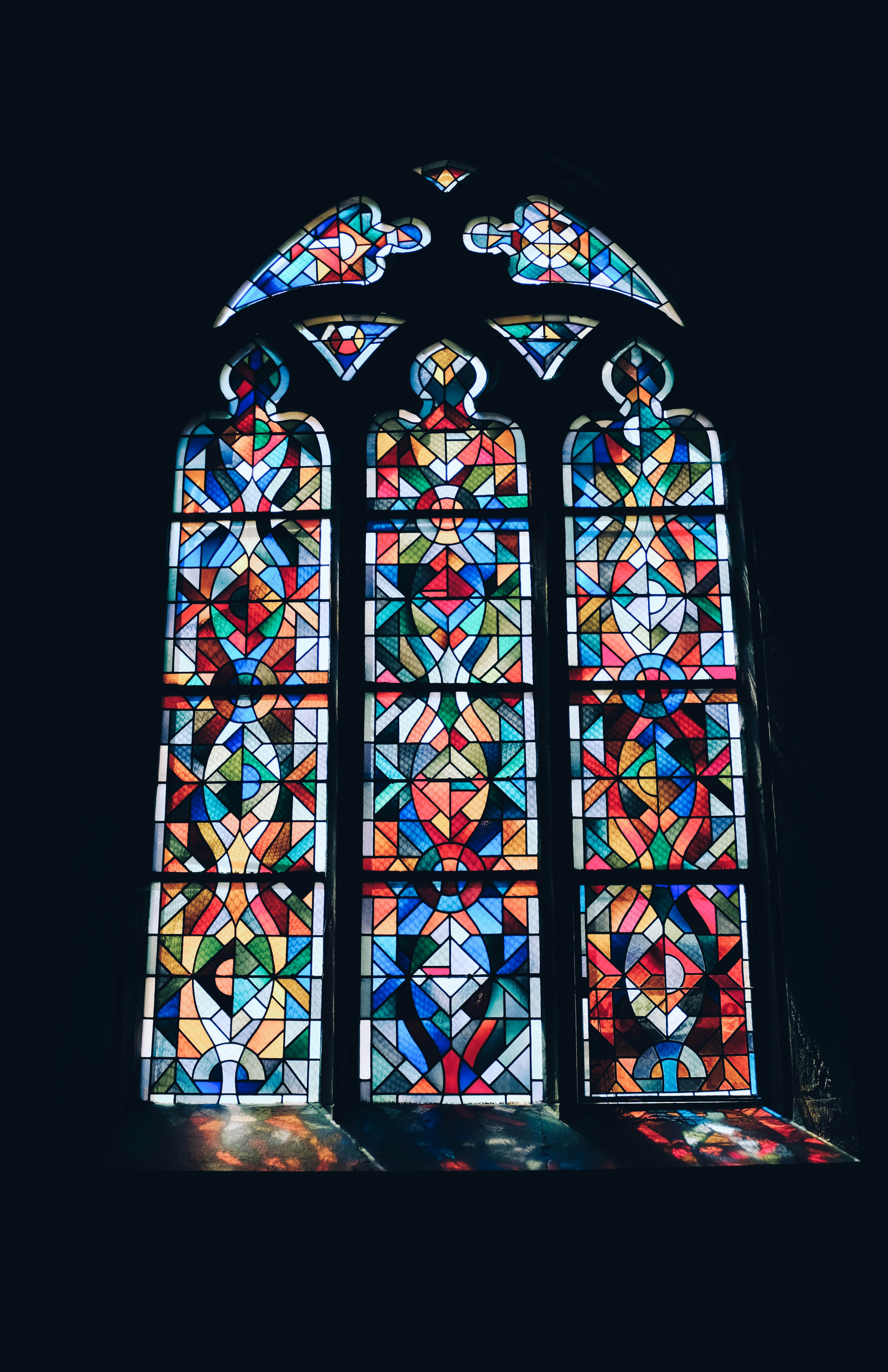 Stained glass window